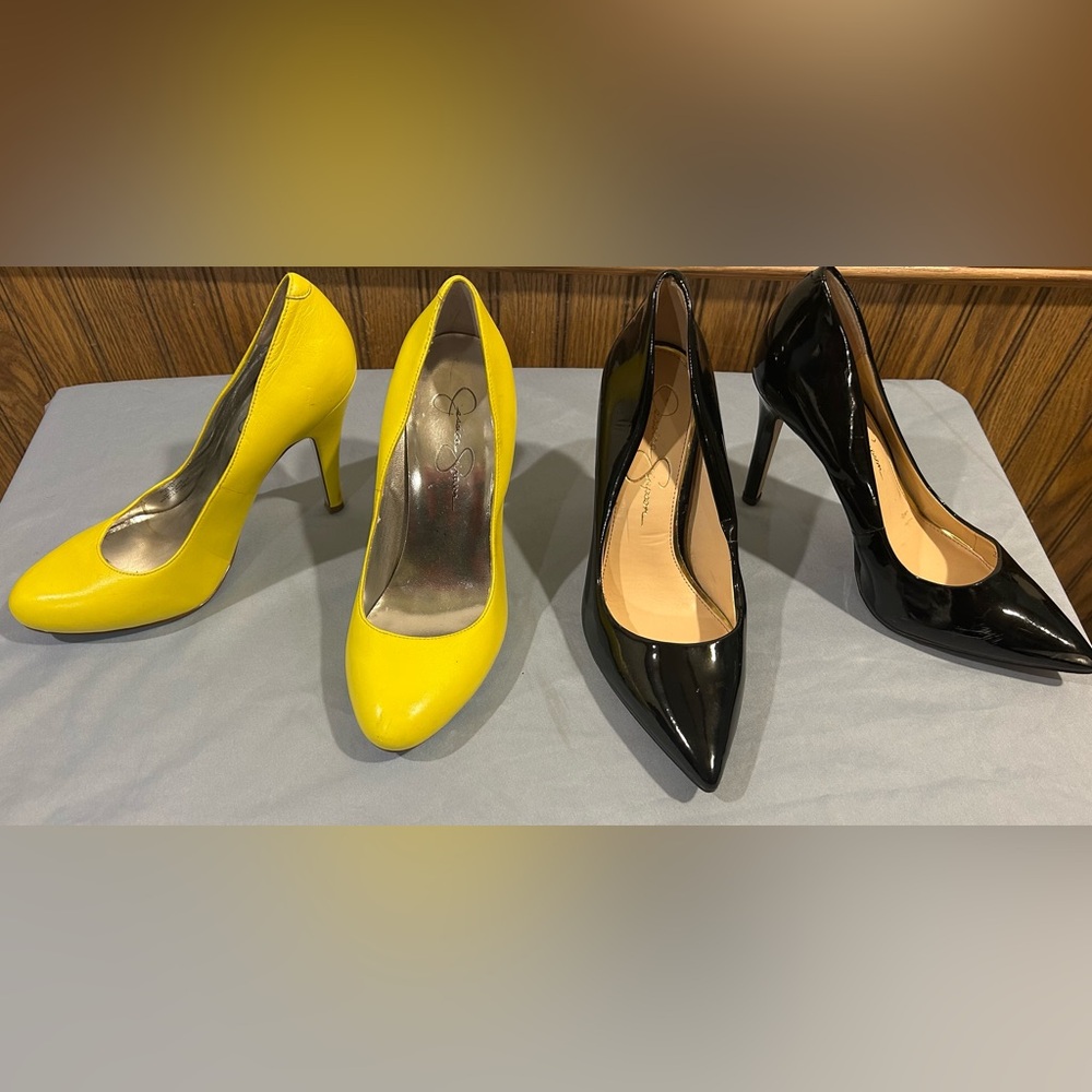 2 pair of Jessica Simpson high heels
